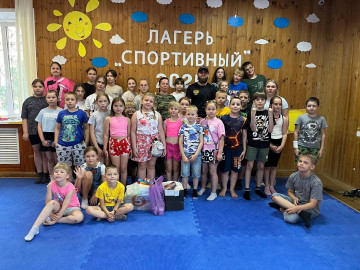 Второй день лагеря.