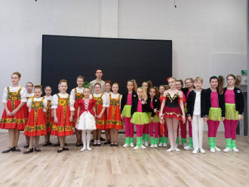 «Танцевальный марафон» под руководством педагога Новицкого С.И.